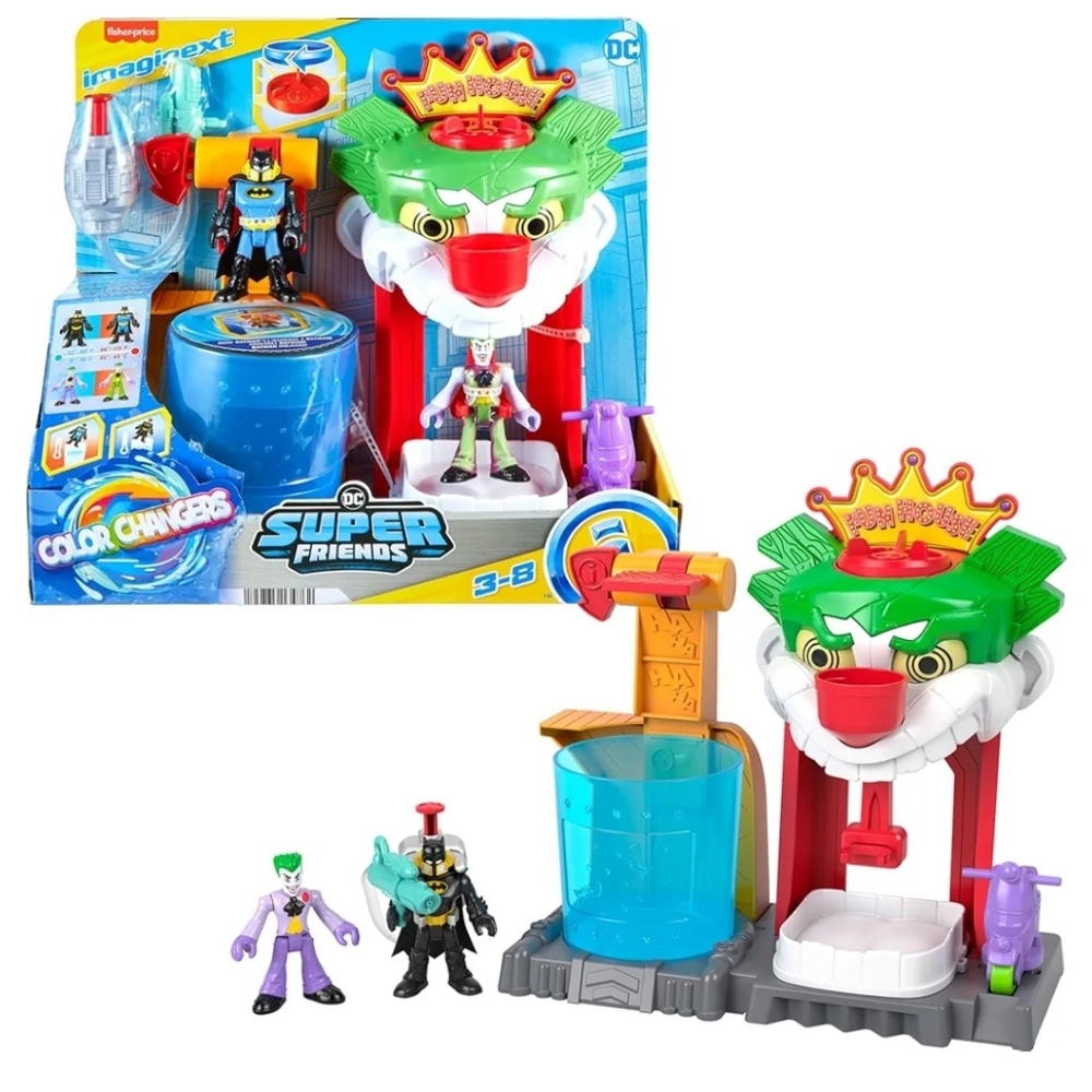 Fisher-Price Imaginext DC Super Friends Batman Toy Color Changer Funhouse
